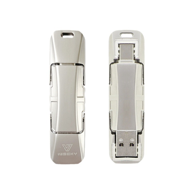 High Speed Compatibility USB3.2 USB 3.0 GEN2 Type-C Dual Interface 128GB 256GB 512GB 1TB USB Hard Disk Portable SSD
