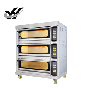 <span class=keywords><strong>Four</strong></span> de boulangerie professionnel <span class=keywords><strong>à</strong></span> trois niveaux, 380 V <span class=keywords><strong>triphasé</strong></span>, pour cuisine de restaurant commerciale - Product Image 3