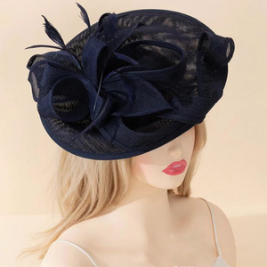 HZM-26058 Fascinador para mujer, sombrero de boda, sombrero único para fiesta Derby, sombrero de moda para iglesia, <span class=keywords><strong>sombreros</strong></span> Kentucky <span class=keywords><strong>Ascot</strong></span>, diadema nupcial - Product Image 5