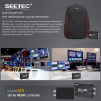 Convertidor SEETEC STH SDI a HDMI, Compatible con 3G-SDI, Diseño Ligero, Placa de Batería, Servicio ODM, Venta Directa de Fábrica
