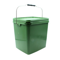 Selco vert personnalisation gros pêche leurre seau tas carpe boîte de pêche