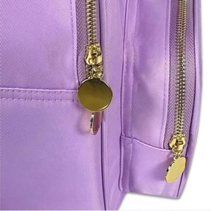 Wholesale Fashion Gift Custom Large <b>Waterproof</b> Purple Oxford Girls Boys Children <b>Backpack</b> <b>School</b> Bags Set With Garniture - Product Image 6