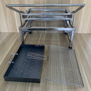 Barbecue rotatif en acier inoxydable 304 360° °   Rôtissoire à poulet, poisson et <span class=keywords><strong>agneau</strong></span> pour le camping et la maison, assurant une cuisson uniforme - Product Image 6