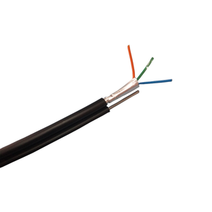 Câble téléphonique autoportant blindé extérieur en cuivre massif à 3 brins avec fil de messager pour <span class=keywords><strong>téléphone</strong></span> <span class=keywords><strong>fixe</strong></span> - Product Image 4