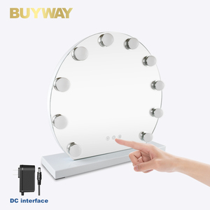 Manufacturer Espejo White Best Lighted 10 Dimmable Led Bulbs Cosmetic Led Makeup <strong>Light</strong> <strong>up</strong> Vanity <strong>Mirror</strong> With <strong>Lights</strong> - Product Image 2