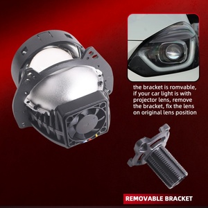 Faros Delanteros SANVI con Lente de Proyector Bi-LED, Control por Aplicación, 3 Colores, Ai60, Súper Brillantes, Luz Alta y Baja - Product Image 6