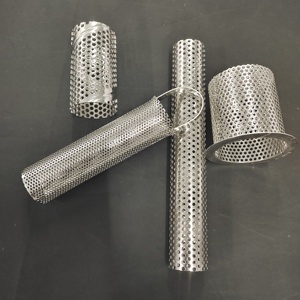 Tùy chỉnh kim loại đục lỗ lọc Ống thép không gỉ Lọc xi lanh dây lưới lọc Cartridge - Product Image 3