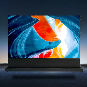 Pantalla de Proyección Motorizada de Suelo HaoMing100 de 120 Pulgadas con Cristal ALR PET para Proyectores Feng <span class=keywords><strong>Mi</strong></span>, Jm GO, XG, <span class=keywords><strong>IMI</strong></span>, UST o de Lente Larga - Product Image 1