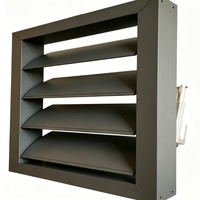 Panneau de plafond décoratif en aluminium moderne à lamelles horizontales réglables, étanche, léger, durable, pour la ventilation, OEM ODM