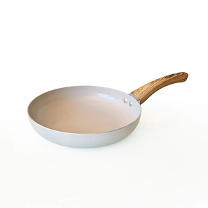 Modern <b>Ceramic</b> Marble Coated Pot <b>Pan</b> Glass Lids Bakelite Handles Non-Stick Aluminum Cookware Set Induction Compatible Dishwasher - Product Image 4
