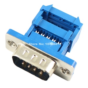 Chất lượng tốt D-SUB 9 pin nam thẳng IDC loại Bộ chuyển đổi kết nối cho cáp phẳng <span class=keywords><strong>DB9</strong></span> - Product Image 2