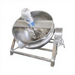 Jacketed Kettle with Heater 80l Steam Kettle Jacketed Gas Burning Jacketed Kettle - Product Image 1