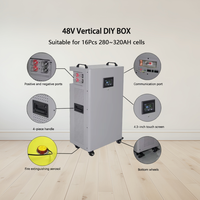 Batterie de stockage solaire LiFePO4 Xuhang EU Stock DIY 16S 51.2V 280Ah/314Ah avec écran LCD certifiée CE/RoHS