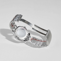 Boîtier de montre étanche en acier inoxydable 41 mm pour 300, compatible avec 2813 8215, accessoires pour cadran sportif 31 mm