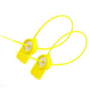 Étiquettes de sécurité en plastique à fermeture à glissière avec logo personnalisé SK1005P, échantillons gratuits, impression laser de <span class=keywords><strong>code</strong></span>-barres pour la logistique et les conteneurs - Product Image 6