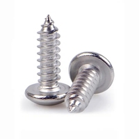Sekrup Self Tapping Kepala Pan Baja Karbon Berlapis Seng Baja Tahan Karat ISO7049