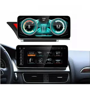 Audio Mobil 10.25 Inci Cpu 8 Inti 4G Ram 64G Rom Sistem Stereo Radio Otomatis dengan Gps Wifi Radio Baru untuk Audi A4L A5 A4 Carplay Auto