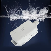 101*49.8*38mm PC étanche gris clair blanc boîtiers électriques en plastique Ip68 personnalisé trous de câble boîte de jonction
