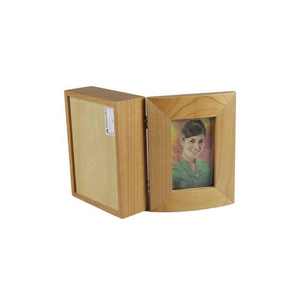 Wholesale Handmade Creative Solid Maple Wood Customized Photo <b>Shadow</b> <b>Box</b> & Stand Picture Frame Home Decor DSH-1004 Rectangle - Product Image 3