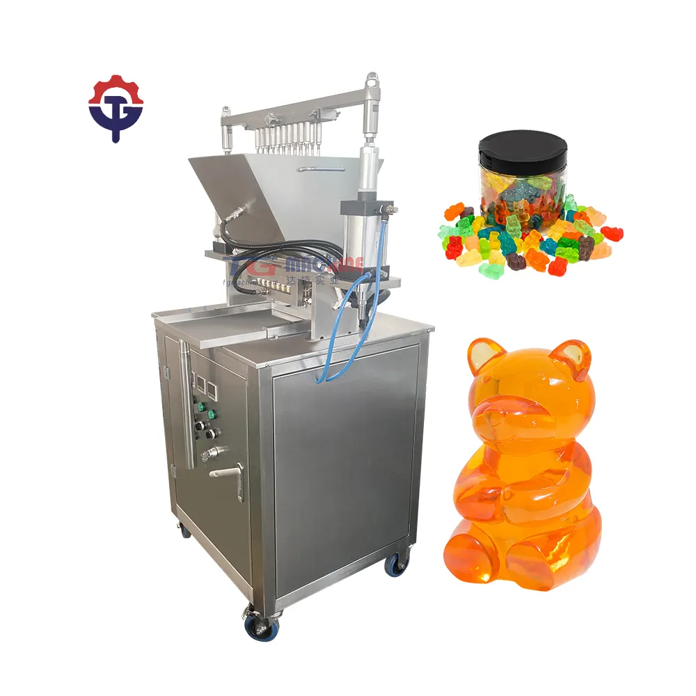 Small lab semi automatic scale industries mini gummy candy depositor machines