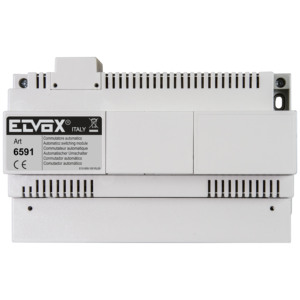 Module de commutation automatique Elvox 6591 pour deux groupes vidéo externes - Product Image 1