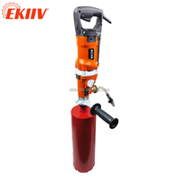 EKIIV 110v 220v 180mm Perceuse à carottage diamantée portative et sur pied pour béton, matériaux diamantés, plusieurs tailles, OEM avec support