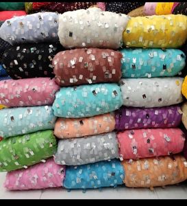 <b>Indian</b> Export Quality Dress Material Sequence Net <b>Fabric</b> for Worldwide Exporter Available at Bulk Price - Product Image 5