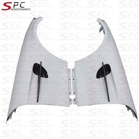 Garde-boue avant en fibre de carbone sèche SPC pour Benz AMG GT GTS Prepreg Garde-boue avant ventilé en fibre de carbone pour AMG GT GTS 2015-2023 Kit de carrosserie
