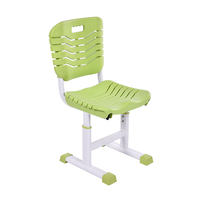 Meubles d'école pour enfants personnalisables, bureau et chaise en plastique réglables, tables et chaises individuelles pour étudiants du secondaire