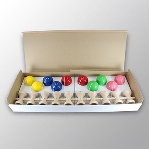 Tùy Chỉnh Thu Nhỏ Kendama Màu Trẻ Em Bằng Gỗ Quả Bóng Trò Chơi Thiết Lập Giáo Dục Đồ Chơi Cho Trẻ Em - Product Image 6