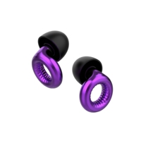 Bouchons d'oreille pour le sommeil Bouchons d'oreille lavables réutilisables en silicone pour la réduction du bruit