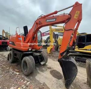 Excavadora Hidráulica de Ruedas Doosan DH150 Usada Original en Venta, Excavadora de Ruedas de Goma Doosan 150 130 Importada en Venta - Product Image 2