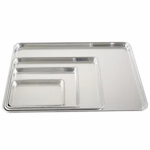 South America Hot Selling 45*65 Aluminum Perforated Baking Tray Aluminum Pan
