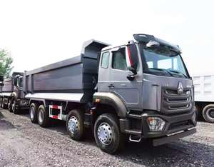 Camion benne basculante d'occasion Sinotruck HOWO 375ch 8x4 à conduite à droite en promotion - Product Image 5