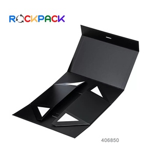 Logo tùy chỉnh vuông màu đen ngăn kéo vuông hộp giấy cho quà tặng bao bì - Product Image 4