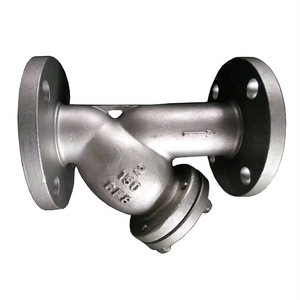 Werkseitige Lieferung ANSI 150lb PN16 DN150 WCB Duk tiles Eisen Kohlenstoffs tahl CF8/CF8M Flanschende Y Sieb Preis - Product Image 1