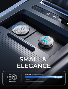 Chargeur de voiture <span class=keywords><strong>AINOPE</strong></span> recommandé, métal, 45W, double type C, adaptateur de charge rapide PD pour iPhone 17 16 Samsung S25 Ultra S24 - Product Image 5