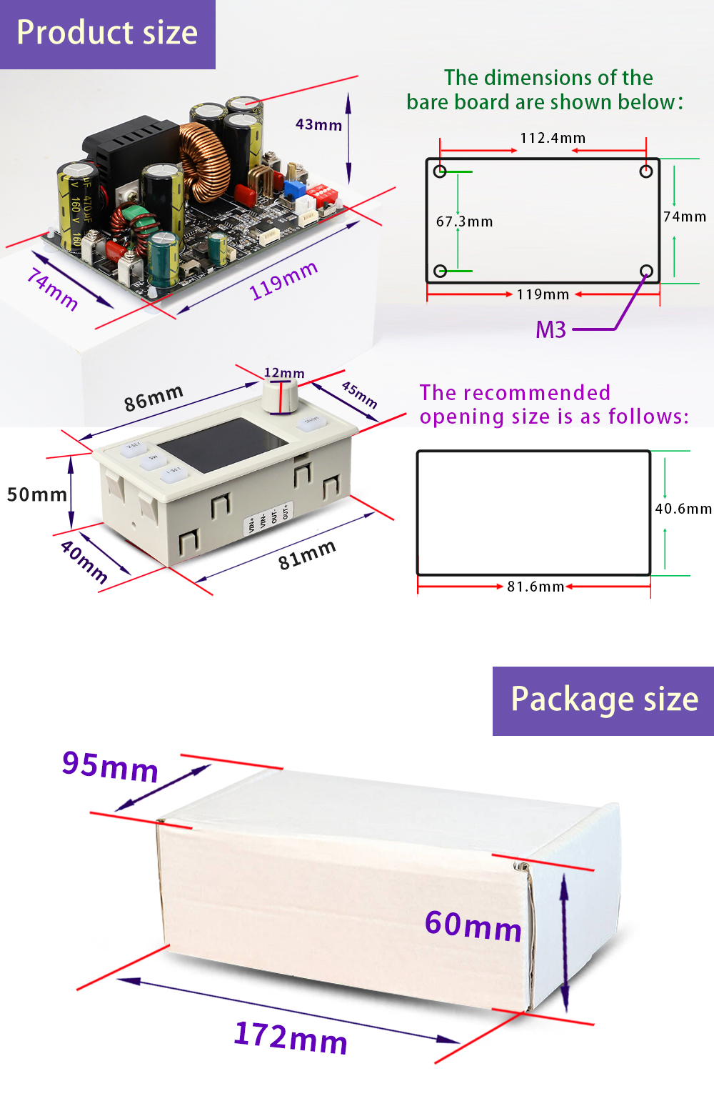 XINYI Sinilink XY-12522 DC Adjustable Power Supply 12-140V