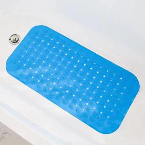 Tapis de baignoire antidérapant en <span class=keywords><strong>TPE</strong></span> écologique Tapis de sol de salle de bain personnalisé avec ventouse - Product Image 4