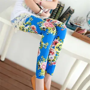 Hàng Mới Về Quần Legging Nữ In Hoa Giá Rẻ Quần Legging Mềm Họa Tiết Thời Trang Cho Nữ