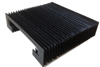Conception personnalisée machine couverture Rail télescopique cache-poussière soufflet pour équipement de tour