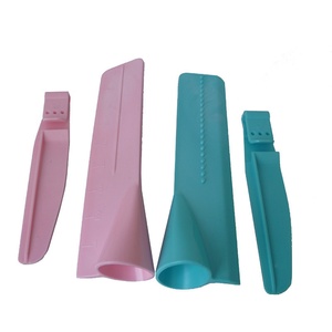 Espátulas de Plástico Acrílico para Pastel, Raspador de Crema de Mantequilla, Peine para Pastel, Raspador Acrílico para Pastel - Product Image 5