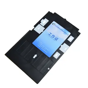 Fcolor toptan sıcak satış mürekkep püskürtmeli baskı PVC kimlik kartı tepsi Epson L805