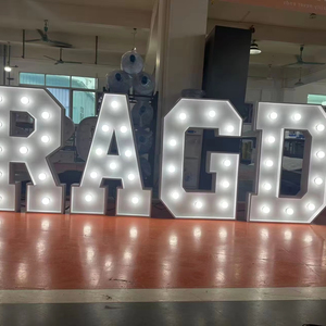 Insegna Luminosa al Neon Mr & Mrs per Eventi Nuziali 2025, Lettere Giganti da 4 Piedi per Pubblicità Aziendale - Product Image 1