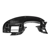 Pour Ford F150 Expedition 1997-03, panneau de tableau de bord et cadre radio central noir