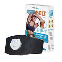 Ceinture de stimulation musculaire abdominale EMS, entraîneur abdominal magnétique breveté, 10 modes, 20 niveaux, entraînement musculaire et soulagement de la douleur