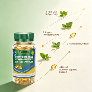 Gélules de Horny Goat Weed 800mg 90pcs – Complément Herbal pour Soutenir l'Endurance Physique et Maintenir la Vitalité Quotidienne des Hommes - Product Image 6