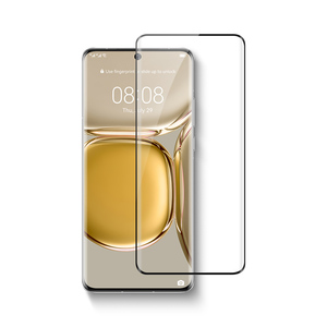 Pellicola salvaschermo 3D 9D per <span class=keywords><strong>Huawei</strong></span> P50 pro 9H Full Glue Anti-impronta senza pellicola protettiva in vetro temperato a bolle - Product Image 1
