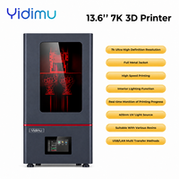 Imprimante 3D industrielle nouvelle génération à résine photopolymère UV 7K de 13,6 pouces, haute définition, stable, LCD SLA, Wifi, USB, vente chaude en usine