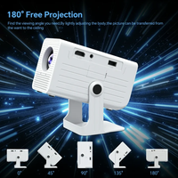 Android 11 Portable LED Electronic Keystone Allwinner LCD Video 720P Full HD Smart 5G Home Cinéma Nouveau Flip Mini Projector